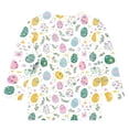 thumbnail image 3 of Chemises à Manches Longues pour Garçons Taille 12 14 Jeunesse Manches 3/4 Col Rond Imprimé Jour de Pâques Haut Polyester Tenue Décontractée pour Enfants, 3 of 6