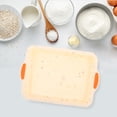 thumbnail image 3 of WHAMVOX silicone square baking dish Baking Pan Colored Dots Non-Stick for Home Baking 1Pack, 3 of 7