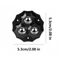 thumbnail image 2 of pieces Small Furniture Casters, Small Caster Self-adhesive Ball Casters, Ball Transfer Casters, Small Furniture Caster for Furniture Storage Box Kitchen Utensils, 2 of 4