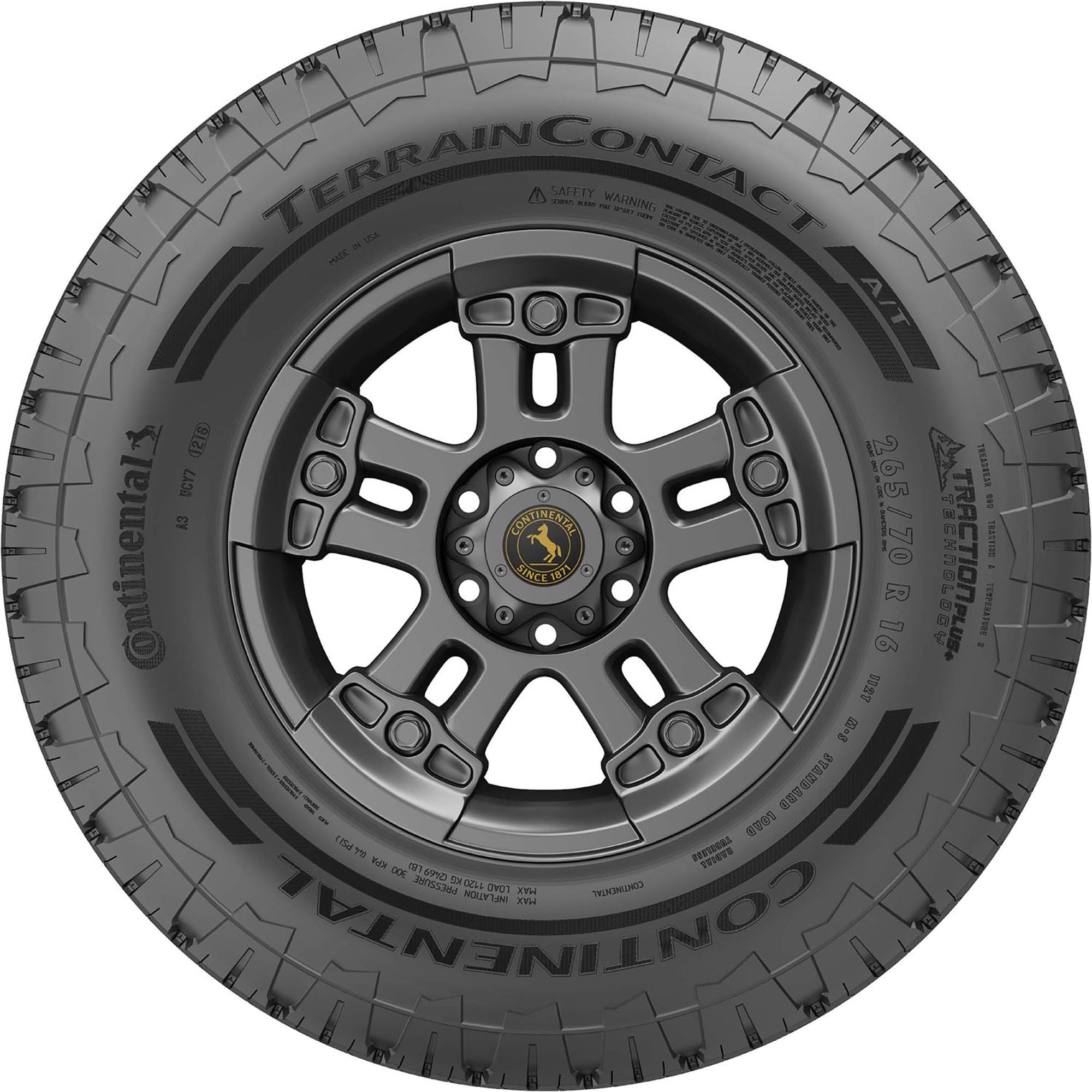 Continental LT265/75R16 123/120S LRE FR TerrainContact A/T OWL 10PR All-Terrain Tire simolary.com 12 Continental LT265/75R16 123/120S LRE FR TerrainContact A/T OWL 10PR All-Terrain Tire Simolary simolary.com 12