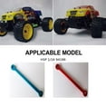 thumbnail image 3 of fastboy Aluminum Alloy 1/16 Steering Link Rod RC Upgrade Part Stronger Steering Linkage Tie Rod For HSP 94186 RC Car Part Blue, 3 of 6