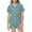 Green, variant on Luvoko Tween Pajamas 2 Piece Sets Pajamas For Kids Children Graphic Print Short Sleeve Button Shirt Shorts Pajama Set Top Teen Girl Mint Short Baby Girl Just Arrived Baby Boys Christmas Sleepers Baby