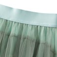 thumbnail image 3 of Tiqkatyck Womens Fashion Skirts for Women Clearance, Women's Tulle Skirt Ruffle Layered Mesh A Line Tiered Tutu Prom Wedding Long Womens Skirts, Long Skirts for Women Green, 3 of 6