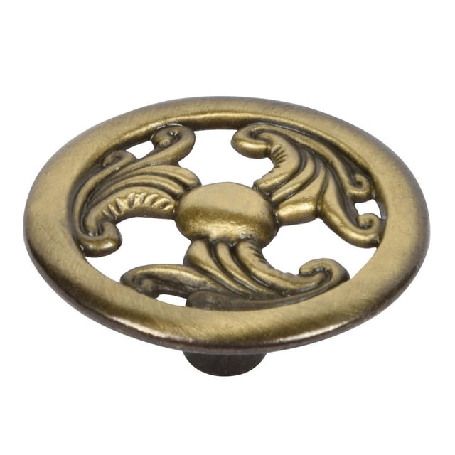 Jaladera Botón Handy Home 3.5X3.5 Cm Dorado