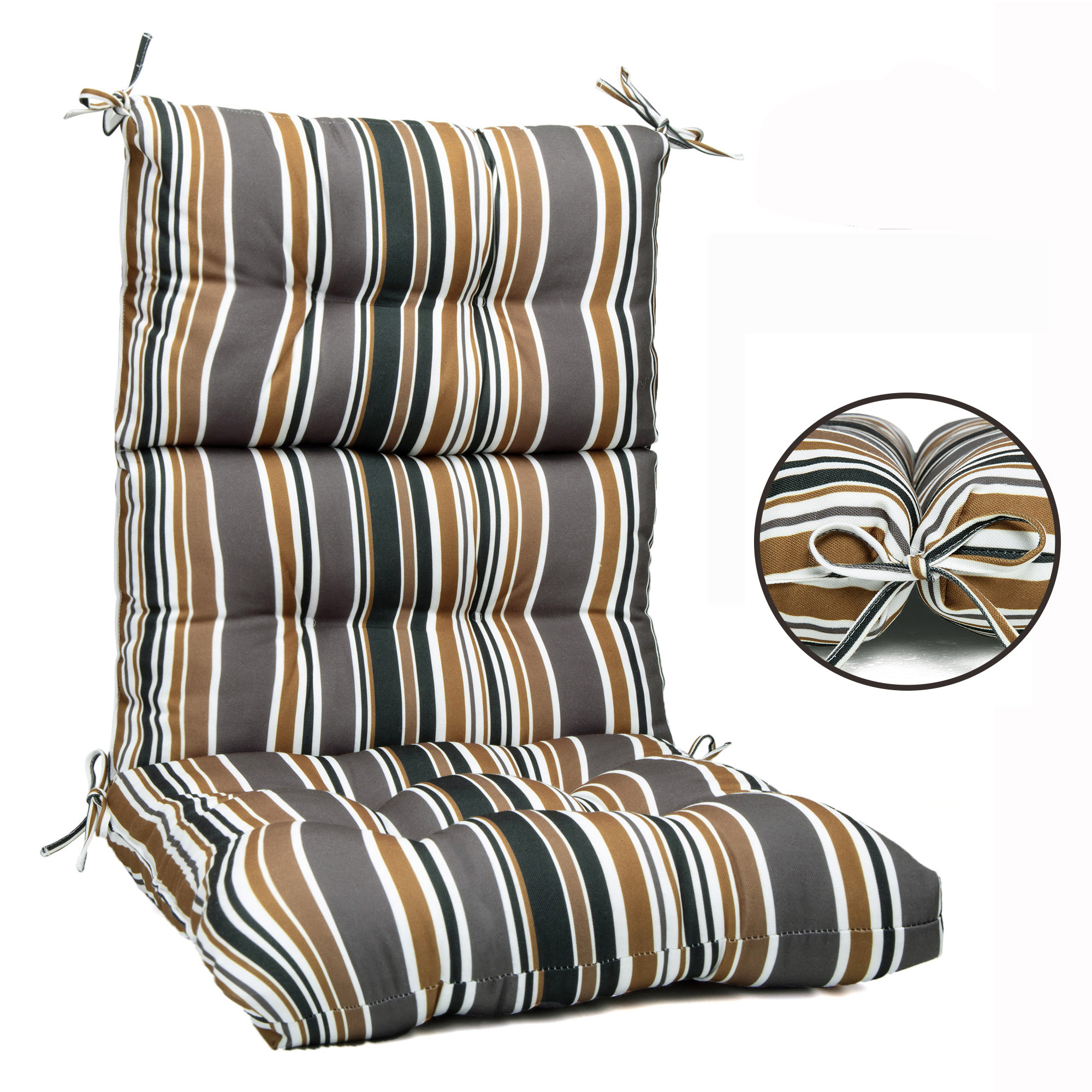 FANNYC High Rebound OnePiece Style Seat Mat Cotton Recliner Cushion