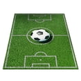 thumbnail image 1 of Alfombras de campo deportivo, tapete de juego para niños, manta suave para la cama, alfombras de piso lavables para Bola de 60 cm x 90 cm, 1 of 9