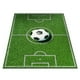 thumbnail image 1 of Alfombras de campo deportivo, alfombras para niños, alfombra suave para jugar, alfombra con temática deportiva para dormitorio infantil Bola de 60 cm x 90 cm, 1 of 9