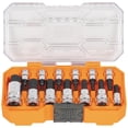 thumbnail image 1 of Juego de enchufes Klein Tools 65213HEX, brocas hexagonales estriadas SAE, 13 piezas, 1 of 7