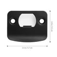 thumbnail image 4 of 2 Pcs Door Lock Guide Door Locks Stainless Steel Striker Plate Door Plates for Interior Doors House Door Strike Plate, 4 of 6