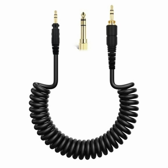 Replacement Headphone Spring Cable for Technics EAH-DJ1200 Headphone Upgrade Cable