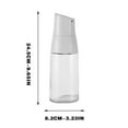 thumbnail image 3 of Automatic Oil Dispenser Bottle, Glass No-Drip Oil Pot, Thickened Soy Sauce Vinegar Container, Leakproof Opening Closing Spout, Kitchen Countertop Organizer, 3 of 7