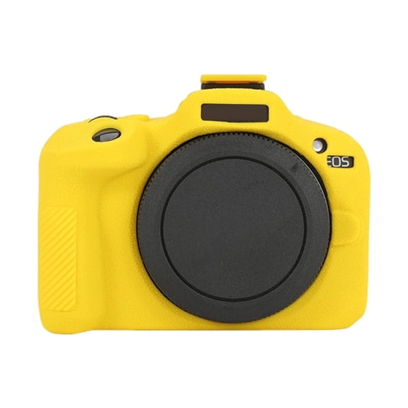 Litchi Texture Soft Silicone Protective Case For Canon EOS R100