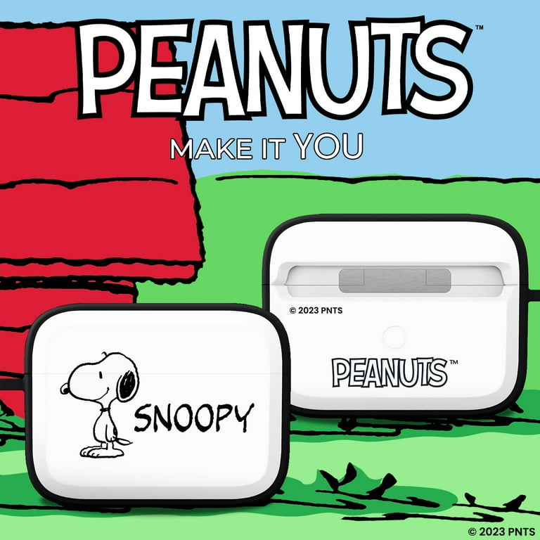 Peanuts Classic HDX Case Cover for Apple AirPods Pro 1 & 2, Snoopy