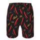 thumbnail image 3 of Balery Hot Chili Traje de Baño Estilo Hawaiano para Hombre, Shorts de Secado Rápido con Bolsillos-3X-Large, 3 of 6