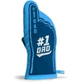 thumbnail image 2 of YouTheFan 5024849 No. 1 Dad No. 1 Oven Mitt, 2 of 4