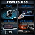 thumbnail image 6 of 2026 Upgraded Wireless CarPlay Adapter - Convert Wired to Wireless 3in1 with Airplay/Android Auto/Carplay for Factory Wired CarPlay Cars, 6 of 7