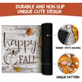 thumbnail image 7 of Faptoena Fall Kitchen Rugs Set of 2,Pumpkin Gnomes Leaf Thanksgiving Floor Mats and Rugs Non Skid Washable for Kitchen Home Decor,Fall Farmhouse Decorations and Accessories (17"x47"+17"x30"), 7 of 7