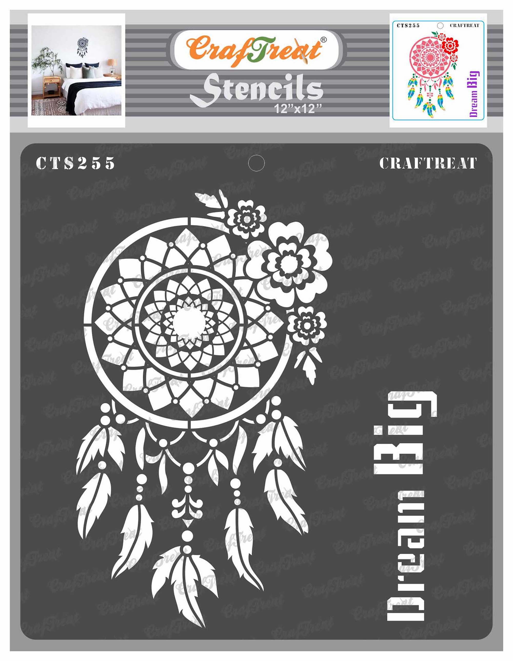 Stencil for Crafts with Patterns for Bullet Journal int!rend 20 Pieces Stencil Set Photo Album Drawing Stencils Made of Plastic DIY Gift Cards Scrapbooking 
