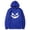 #Royal Blue_015, variant on Domuza Halloween Pumpkin Face Print Hoodie for Men Women, Fashion Vintage Long Sleeve Pullover Sweatshirt, Drawstring Hood with Kangaroo Pocket