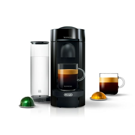 Nespresso Vertuo Plus Coffee and Espresso Maker by De'Longhi, Black