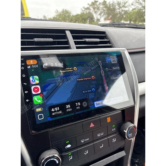 WOLFWO Apple Carplay For Toyota Camry 2015 2016 2017 Car Stereo Radio 10" Android 15