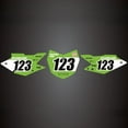thumbnail image 3 of Attack Graphics Pro Series Number Plate Backgrounds for Kawasaki KLX140R 2023, 3 of 4