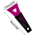 thumbnail image 2 of YANHAIGONG Ice Scraper for Car Windshield,Ice Scraper for Cars and Small Trucks,Plastic Snow Frost Ice Removal Tools for Cars Trucks Window,Ice Scrapers for Car Windshield from Scrape Frost Ice Tool, 2 of 8