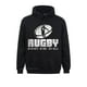 thumbnail image 2 of Camiseta de rugby sin casco, sin protectores, solo pelotas, divertida cita de rugby, sudaderas de ocio para mujer, camisas divertidas, sudaderas con capucha, capuchas góticas, 2 of 5