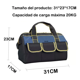 thumbnail image 5 of Maleta De Herramientas  Bloosom Gran Capacidad Mochila Organizador Negro/Azul, 5 of 5