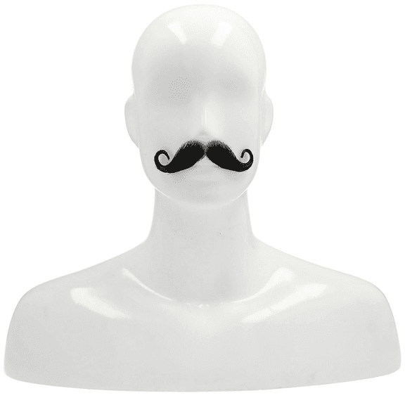 HANDLEBAR MOUSTACHE-BLACK