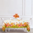 thumbnail image 3 of Fall Tablecloth,Thanksgiving Tablecloth, Autumn Leaves Tablecloth, Fall Table Cloth for Thanksgiving Decor, Fall tablecloths for Rectangle Tables, 60 X 120 Inch, 3 of 6