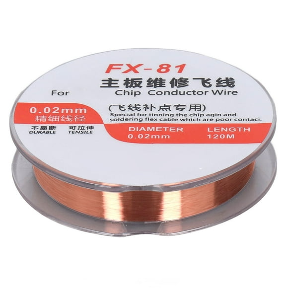 PCB Repair Enameled Wire, 5pcs Enameled Copper Wire  Winding Wire, Copper Soldering Wire For Connecting Or Soldering FX-80,  Wire