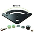 thumbnail image 3 of DAWOT 25 Teeth Steering Sector Pinion Gear Rebuild Kit for John Deere Parts L100 L105 L107 L110 L118 L108 L111 G110 L130 L120 Series Lawn Tractors Replaces #GX20053, 3 of 8