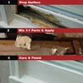 thumbnail image 3 of 12 oz Protective Coatings 163337 PC-Woody Wood Epoxy Paste, 3 of 6