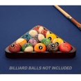 thumbnail image 3 of Games & Sports Expert Mahogany Billiard 8-ball Triangle Or 9-ball Diamond Pool Ball Racks, 3 of 3