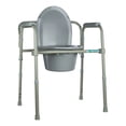 thumbnail image 1 of Silla Baño Discapacitados Comodo Plegable Acero Resistente Super confort Acero, 1 of 2