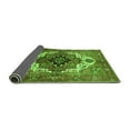 thumbnail image 2 of Ahgly Company Indoor Square Persian Green Traditional Area Rugs, 5' Square, 2 of 4