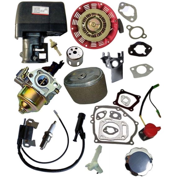 Carburetor Recoil Starter Ignition Coil Gasket Set Fits Honda Gx160 5.5HP Engine