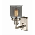 thumbnail image 3 of 916-1W-SN-G53 Innovations Lighting Bell - 1 Light Wall Sconce In Industrial Style-12 Inches Tall and 5 Inches Wide-Brushed Satin Nickel Finish-Light, 3 of 3
