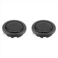 thumbnail image 1 of 2X Car Modified Steering Wheel Horn Button Racing Steering Wheel Button Universal Horn Cover,2 x Steering wheel button,Black, 1 of 4