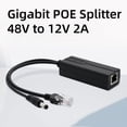 thumbnail image 4 of NATEFEMIN NetGear Gigabit Ethernet POE Splitter for Networks - DC12V2A Output, Wide Compatibility, 4 of 9