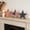 A, variant on 3 Wooden Five-Pointed Star Ornaments, Independence Day Patriotic Theme Decoration, Red, White And Blue Table Decorations