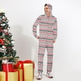 thumbnail image 3 of Family Matching Pajamas Christmas Jammies Clothes Cotton Holiday Nightwear Household Sleepwear Sets Long Sleeve Pjs Men XXL, 3 of 12