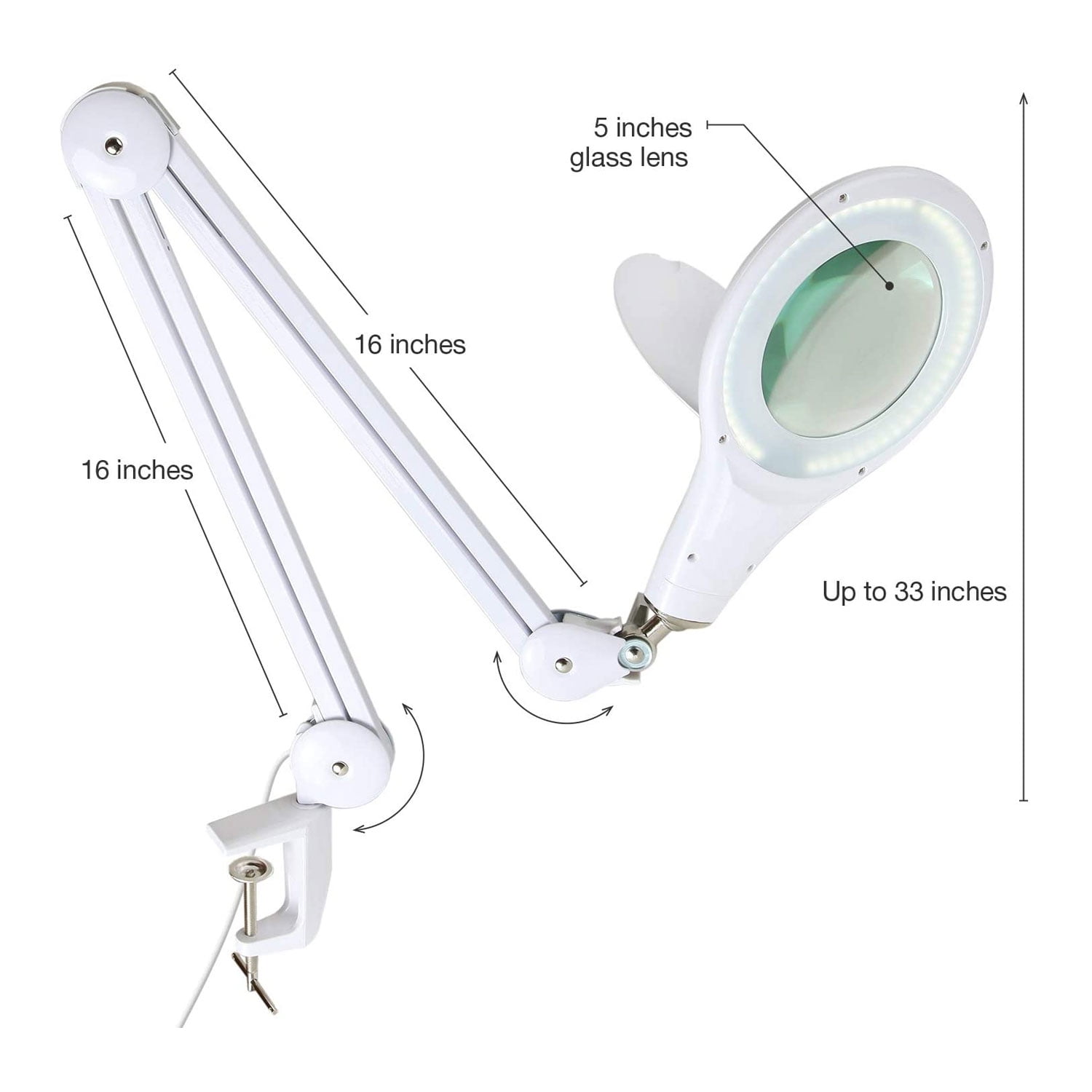 brightech magnifying lamp