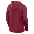 thumbnail image 3 of Men's Fanatics Burgundy Washington Commanders Transitional Defender Hoodie Long Sleeve T-Shirt, 3 of 3
