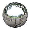 thumbnail image 2 of Stainless Steel Gazing Ball Seamless Mirror Balls Sphere Hollow for Outdoor Garden Ornament Decoration (53mm/ 63mm/ 88mm/ 96mm/ 97mm) - , 96mm, 2 of 10