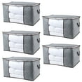 thumbnail image 1 of Visual Storage Bag Quilt Storage Bag Non-woven Fabric Clothing Storage Bag Quilt Sorting Bag Folding Bag, 1 of 2