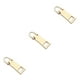 thumbnail image 4 of Qarigey 3pcs/set Reemplazo de cremallera desmontable universal - Solución práctica y reutilizable Extractor de cremalleras de metal Número 3 Type1 NO1, 4 of 6