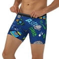 thumbnail image 2 of Sigee Dinosaur In Space for Men's Boxer Briefs,Moisture Wicking and Breathable Small, 2 of 9