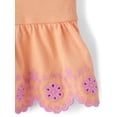 thumbnail image 3 of The Children's Place Toddler Girls Sleeveless Eyelet Outfit Set, 2-Piece, Sizes 12M-5T, 3 of 3